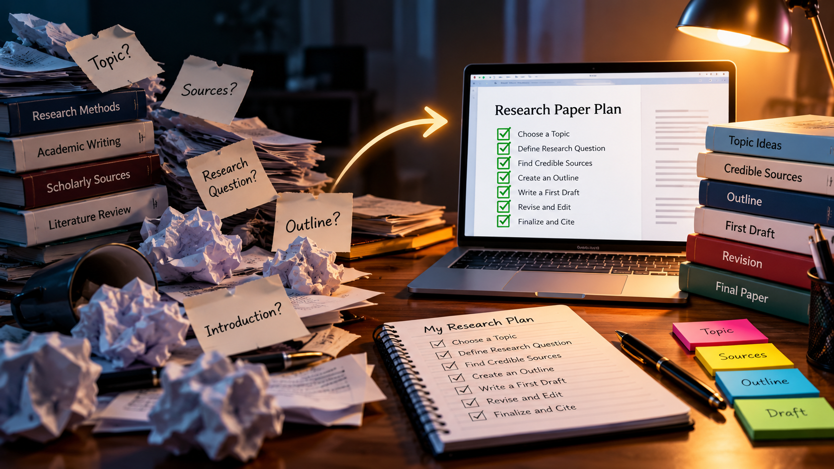 How to Start a Research Paper: 7 Steps for Stuck Students